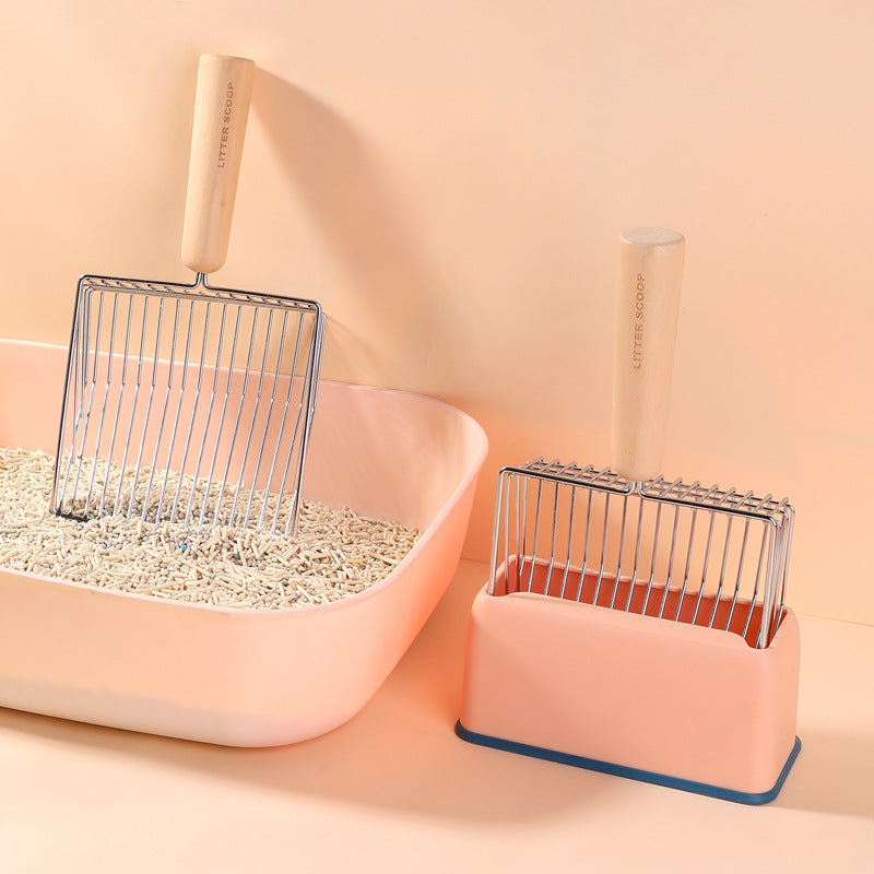 Metal Filter Cat Litter Shovel Set