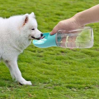 Dog Feeding Water Bottle for Outdoor