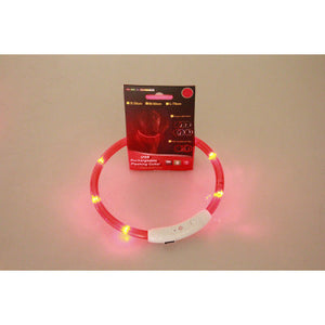 USB Rechargeable Pet Flashing Collar